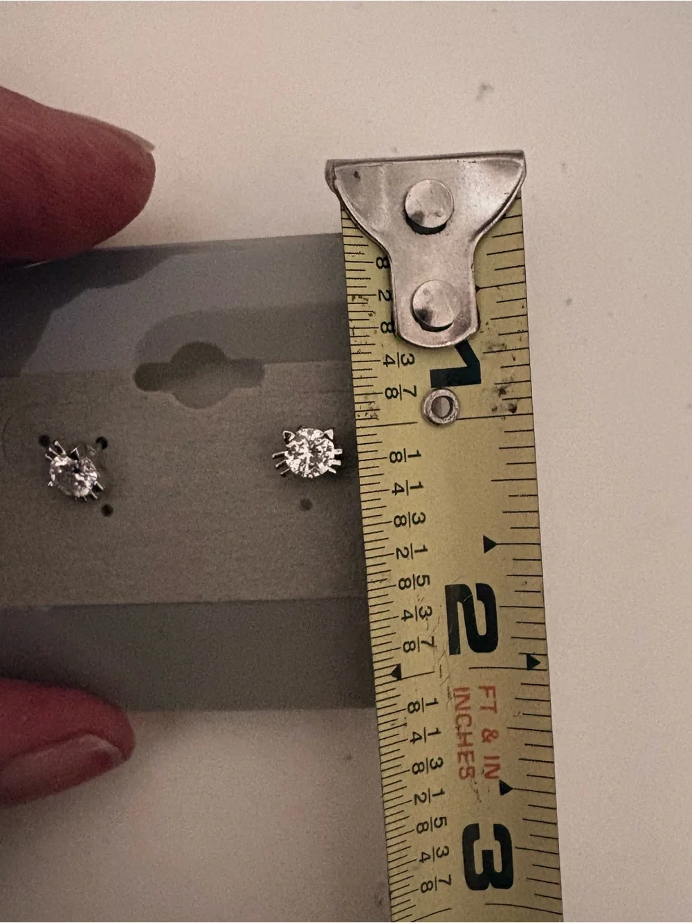 Sterling Silver Shiny 925 Kitty Cat Sparkling CZ Stud Earrings Brand New